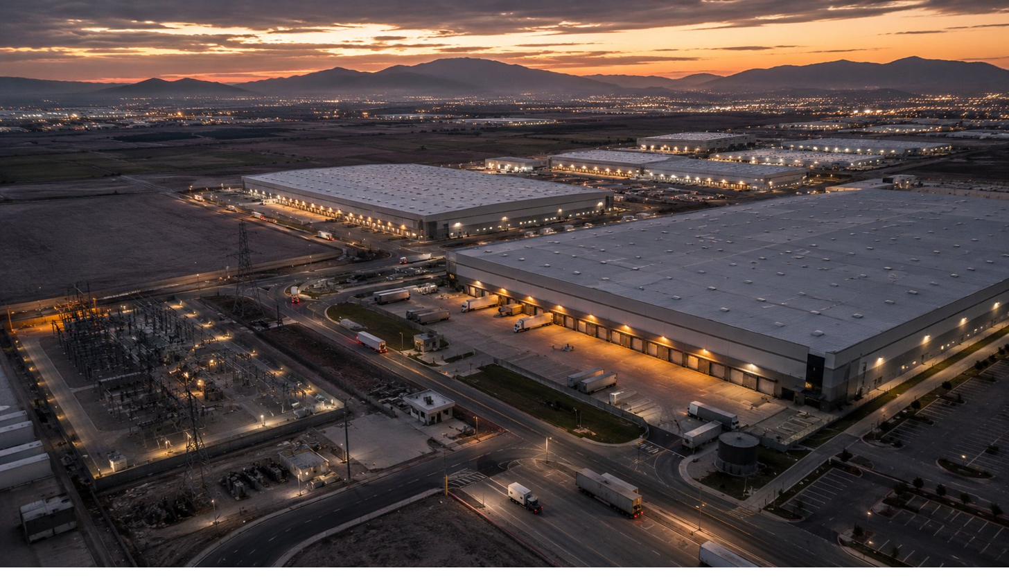Parque industrial y centros logísticos de distribución